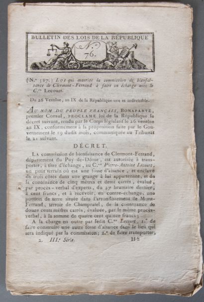 [COMMISSAIRE-PRISEUR]
Réunion de documents...