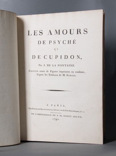 La Fontaine (Jean de). Les Amours de Psyché...