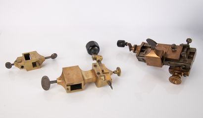 Metal and brass lathe and accessories
20th...