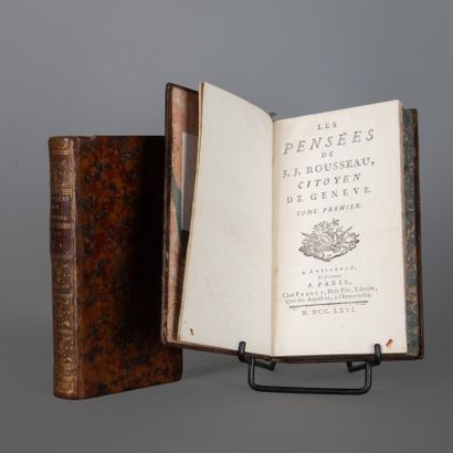 ROUSSEAU (J.J.)
The thoughts of J.J. Rousseau,...
