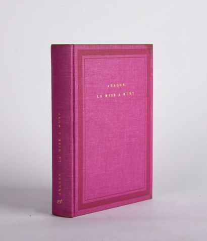 ARAGON (Louis)
La mise à mort
Éditions Gallimard,...