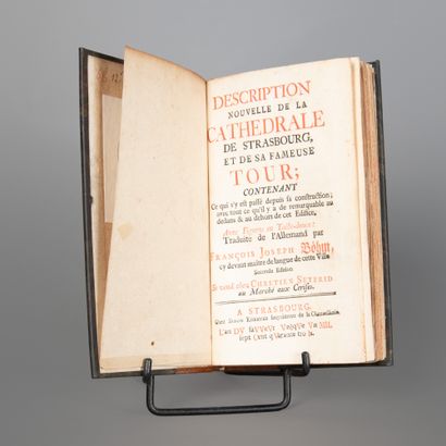 BÖHM (François Joseph). New description of...