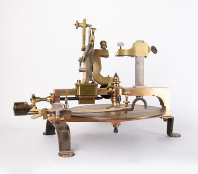 Watchmaker's gear calculator in brass and...