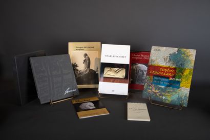 Reunion of books on Lyon artists, including:...