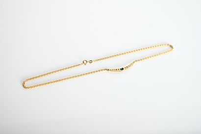 Palm-tree link necklace in 18
carats( 750...