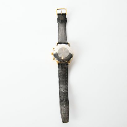 EBERHARD
Men's chronometer wristwatch, 1987
Gold-plated...