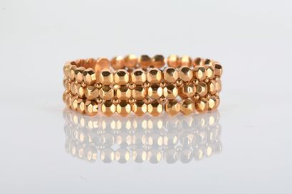 Late 19th century bracelet in 750°/00 yellow...