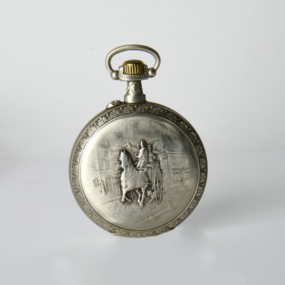 Pocket watch in silver
Gross weight: 158...
