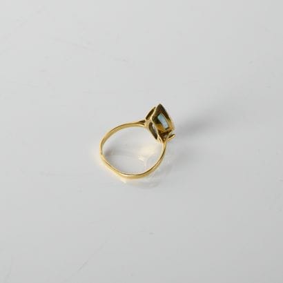 Ring in 18-carat yellow gold (750
set with...