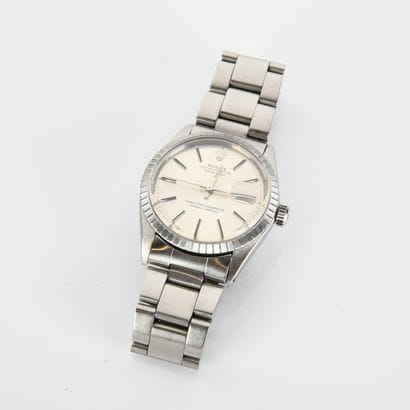 ROLEX Oyster perpetual datejust in steel...