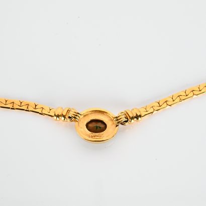 LANVIN
Gold-plated metal necklace adorned...