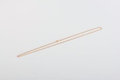 Twisted link chain in yellow gold
Length:...