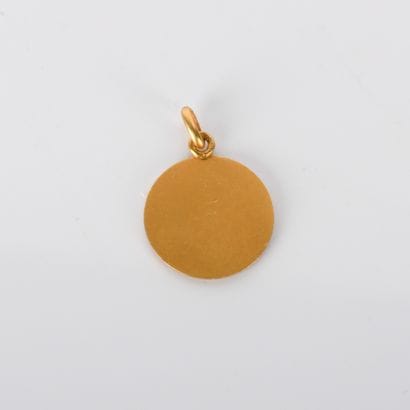 Medal of the Virgin Mary, signed Becker,...