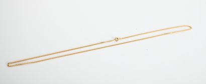 Chain in 18-carat yellow gold (750
milliémes),...