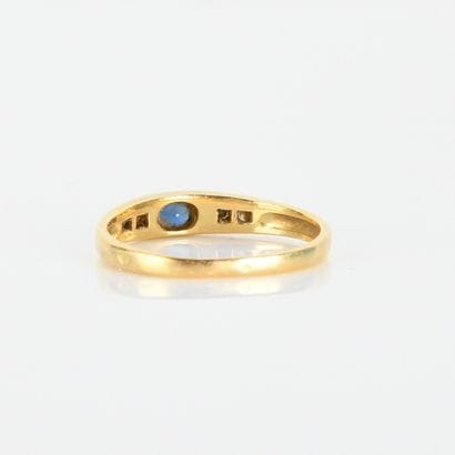 Ring in 18-carat yellow gold ( 750
thousandths)...