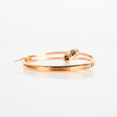 Bracelet in 18-carat yellow gold (750
thousandths)...
