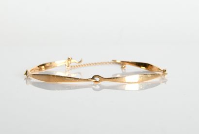 Articulated bracelet in 18-carat yellow gold
(750...