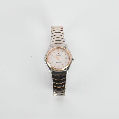 EBEL
Ladies' watch in steel and 18K yellow...