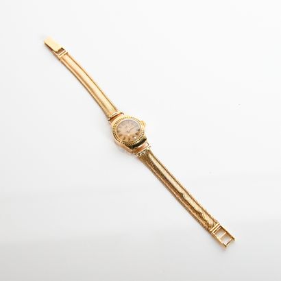 Ladies' watch bracelet in 18-carat yellow...