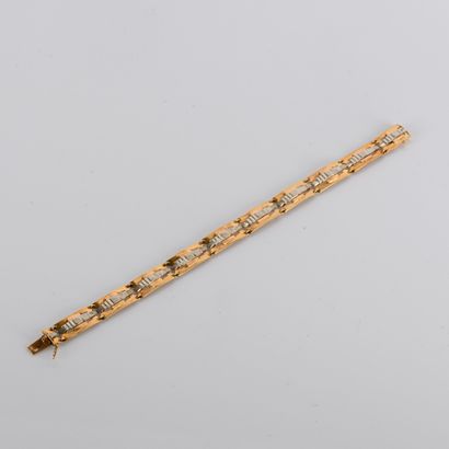 Art Deco bracelet with geometric decoration
in...