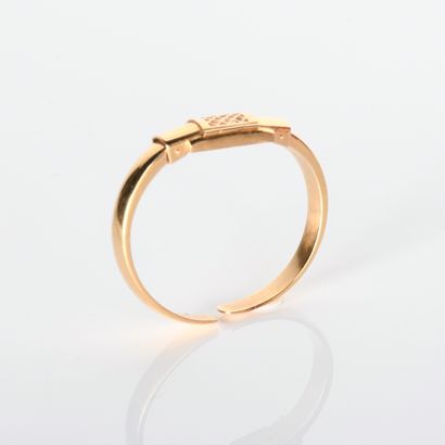 Yellow gold bracelet watch mount
18 carats...