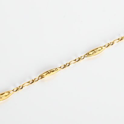 Watch chain in 18-carat yellow gold
( 750...