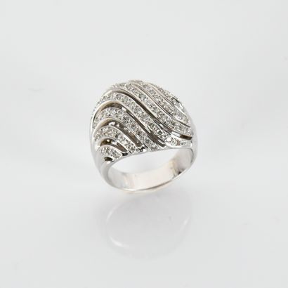 Modern wedding band ring set with 8 lines...