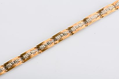 Art Deco bracelet with geometric decoration
in...
