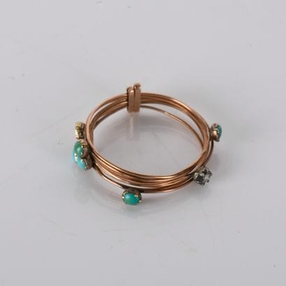 Antique Harem ring in 18k yellow gold (750...