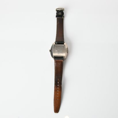 Watch bracelet by Emile Pequinet, oval-shaped...