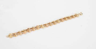Bracelet in 18-carat yellow gold(750
thousandths)...