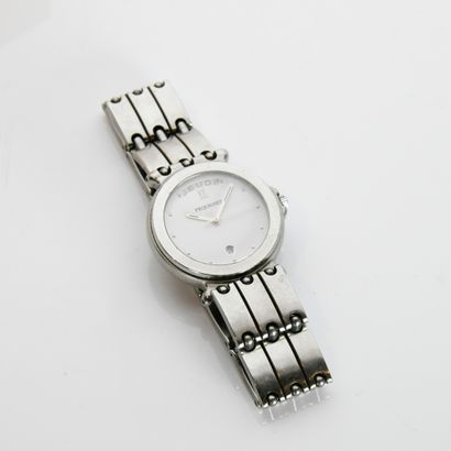 Emile PEQUIGNET, MOOREA model
Steel wristwatch,...