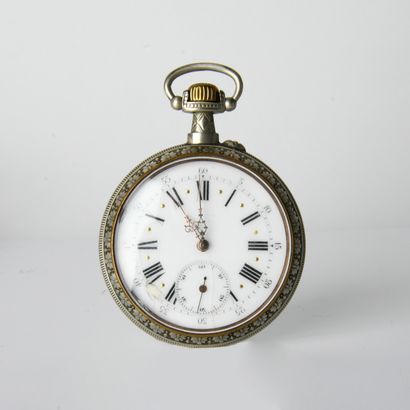 Pocket watch in silver
Gross weight: 158...
