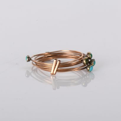 Antique Harem ring in 18k yellow gold (750...