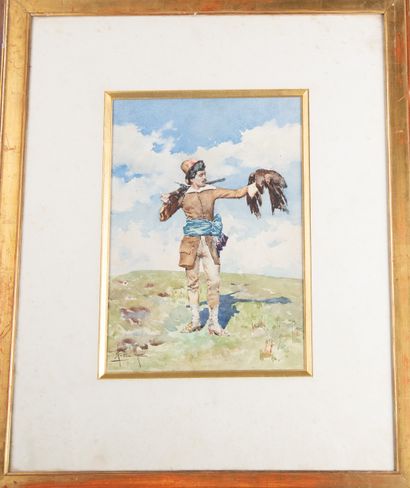 Alberto LA MONACA (1862-1936)
Chasseur à...