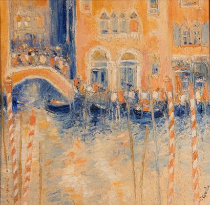 Jeanine COMBE (born 1938)
Venice, the little...