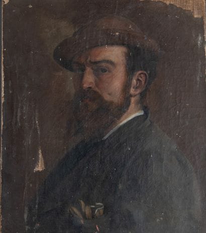 Late 19th century French school
Portrait...