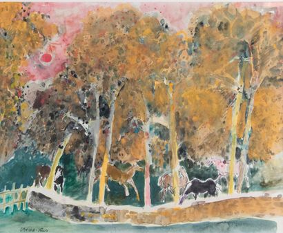 Pierre GARCIA-FONS (1928-2016)
Horses at...
