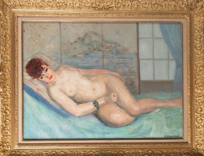 Edouard GUYONNET (1885-1980)
Reclining Nude...