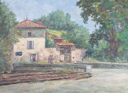Claude LIGONESCHE (1881-1949)
Paysage de...