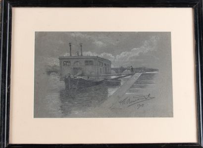 Alexandre-François BONNARDEL (1867-1930)
Bathboat...