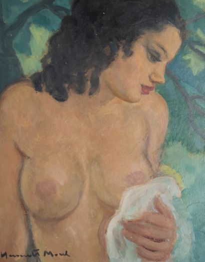 Henriette MOREL (1884-1956)
Bare-breasted...