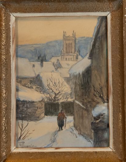 Yvonne RÉCAMIER (1888-1949)
Un passage, rue...