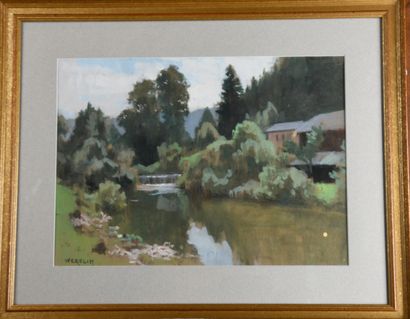 Émile WEGELIN (1875-1962)
Pont-de-la-Chaux...