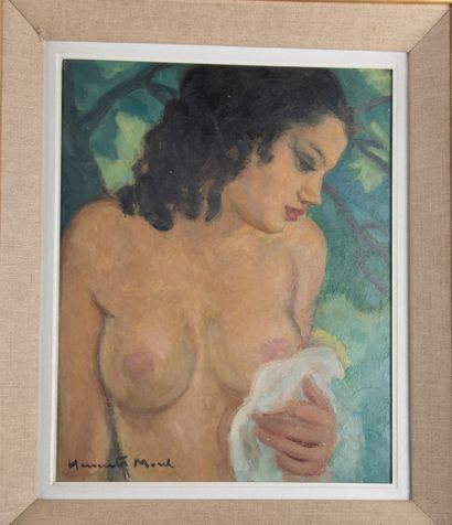 Henriette MOREL (1884-1956)
Bare-breasted...