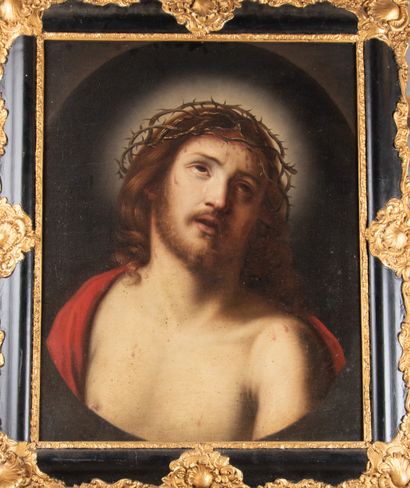 19th century French school
Face of Christ
Oil...