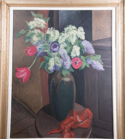 Albert MONTMEROT (1902-1942)
Large Bouquet...