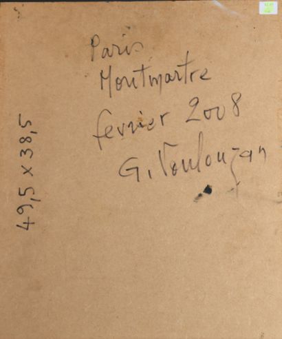 Gérard VOULOUZAN (1944-2020)
Paris, Montmartre...