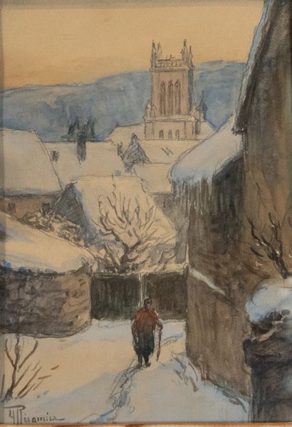 Yvonne RÉCAMIER (1888-1949)
Un passage, rue...