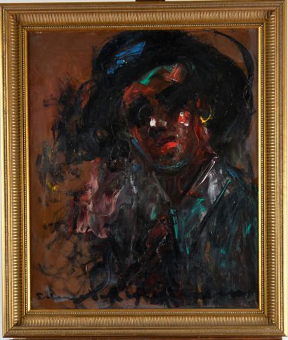 Elemer VAGH-WEINMANN (1906-1990)
Self-portrait
Oil...